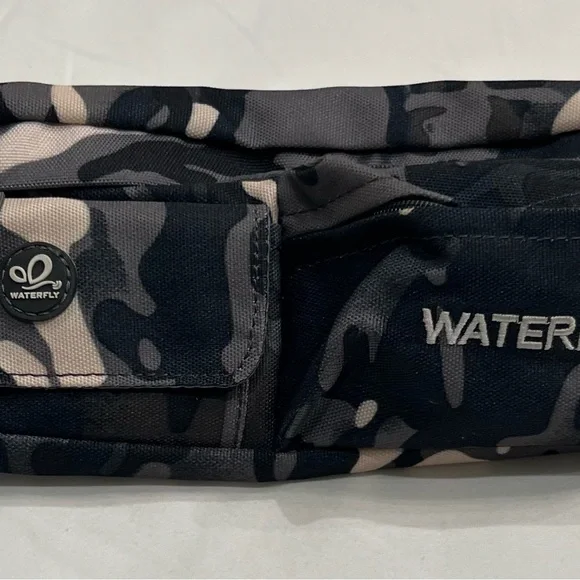 WATERFLY Fanny Pack for Women Men Water Resistant Belt Bag 4 Pockets - Picture 13 of 13
